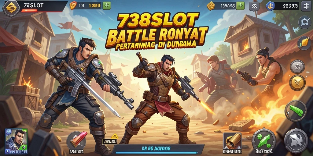 Tampilan gameplay seru dan menegangkan di 738SLOT.