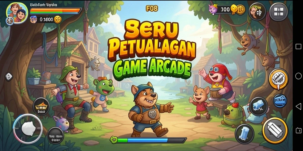 Tangkapan layar gameplay F08 yang seru dan menantang.