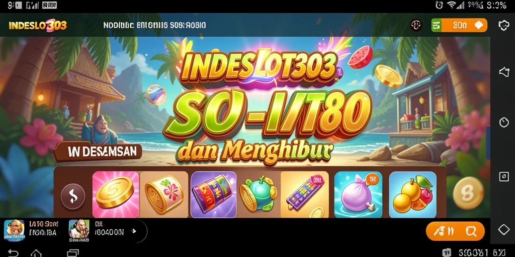 Tampilan gameplay seru dan interaktif dari INDESLOT303.