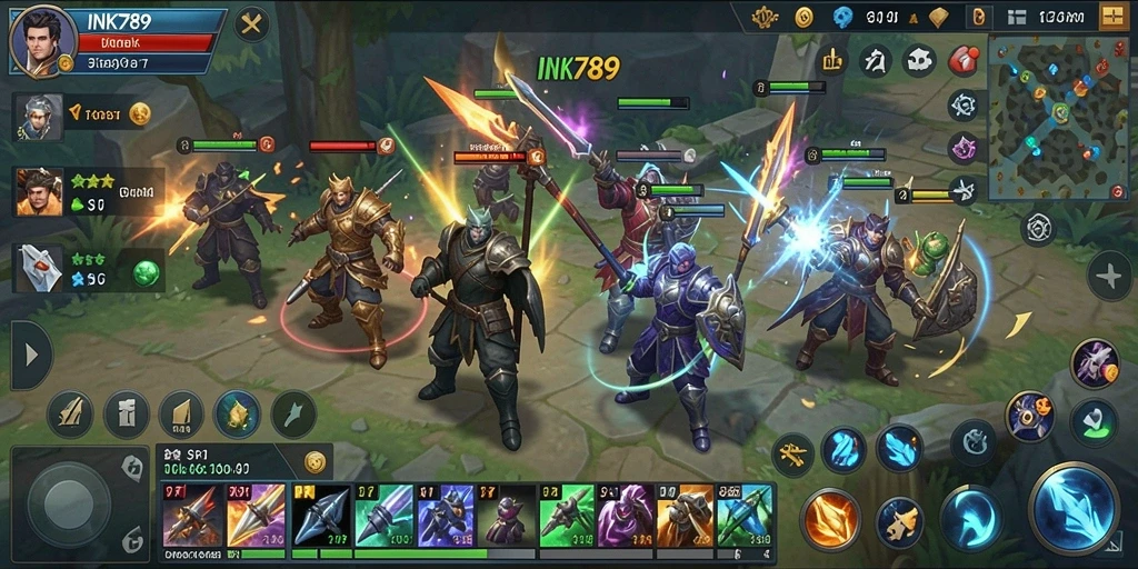 Tampilan gameplay INK789 yang menegangkan dan penuh strategi.