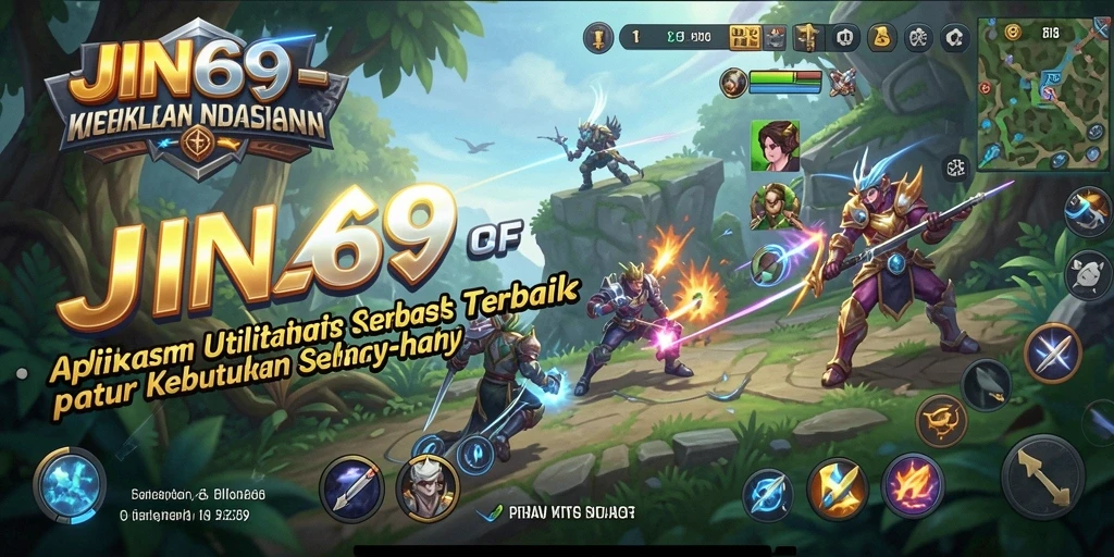 Tampilan antarmuka JIN69 yang menarik dan user-friendly.