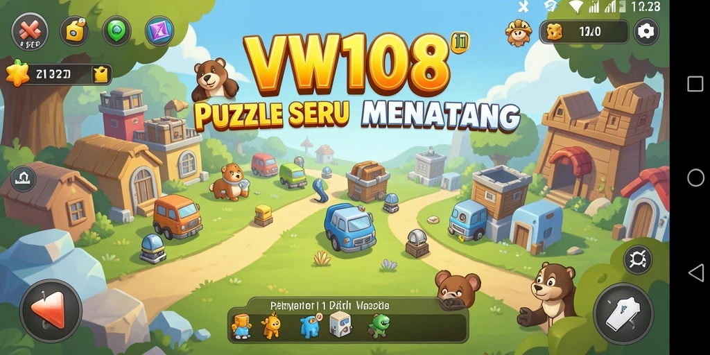 Gambaran gameplay seru di VW108 yang penuh warna dan tantangan.